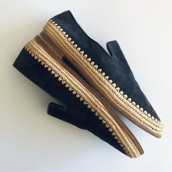 Vince Jalen Espadrille Suede Loafers - Picture 7 of 14